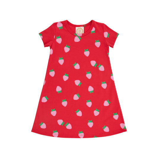 POLLY PLAY DRESS - RED SANIBEL STRAWBERRY