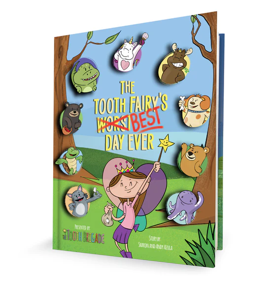 THE TOOTH FAIRY'S BEST DAY EVER HARDCOVER BOOK