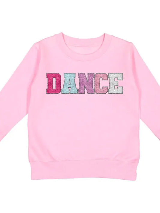 KIDS DANCE SWEATSHIRT - PINK