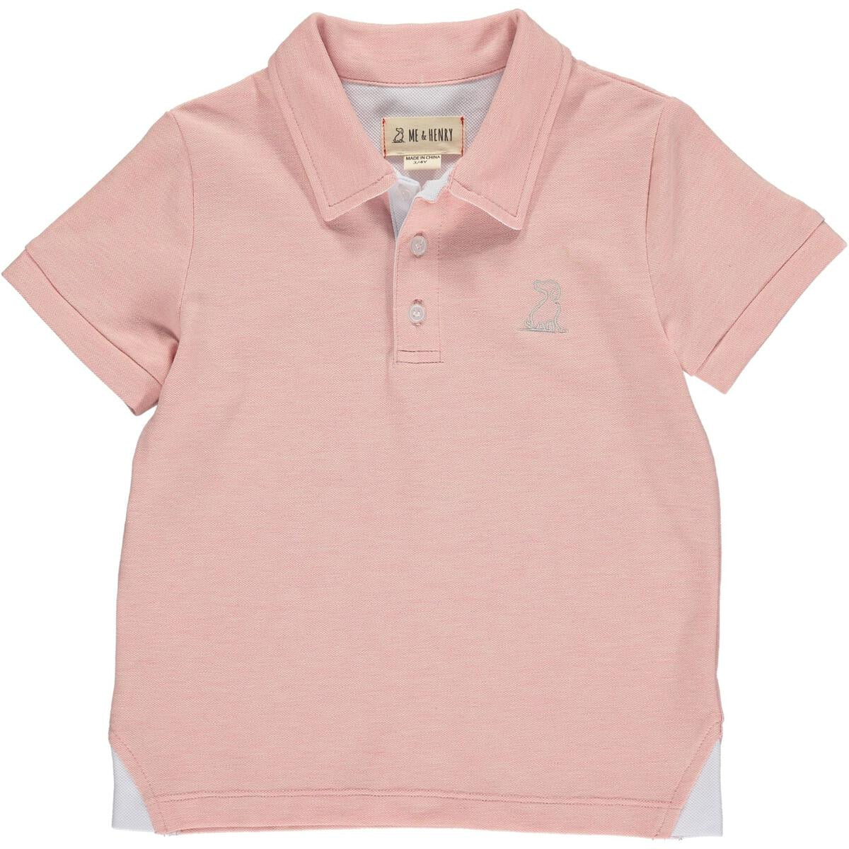 STARBOARD PIQUE POLO - PINK