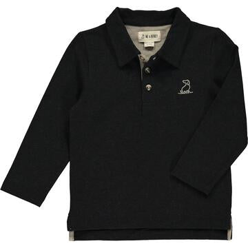 SPENCER POLO - CHARCOAL