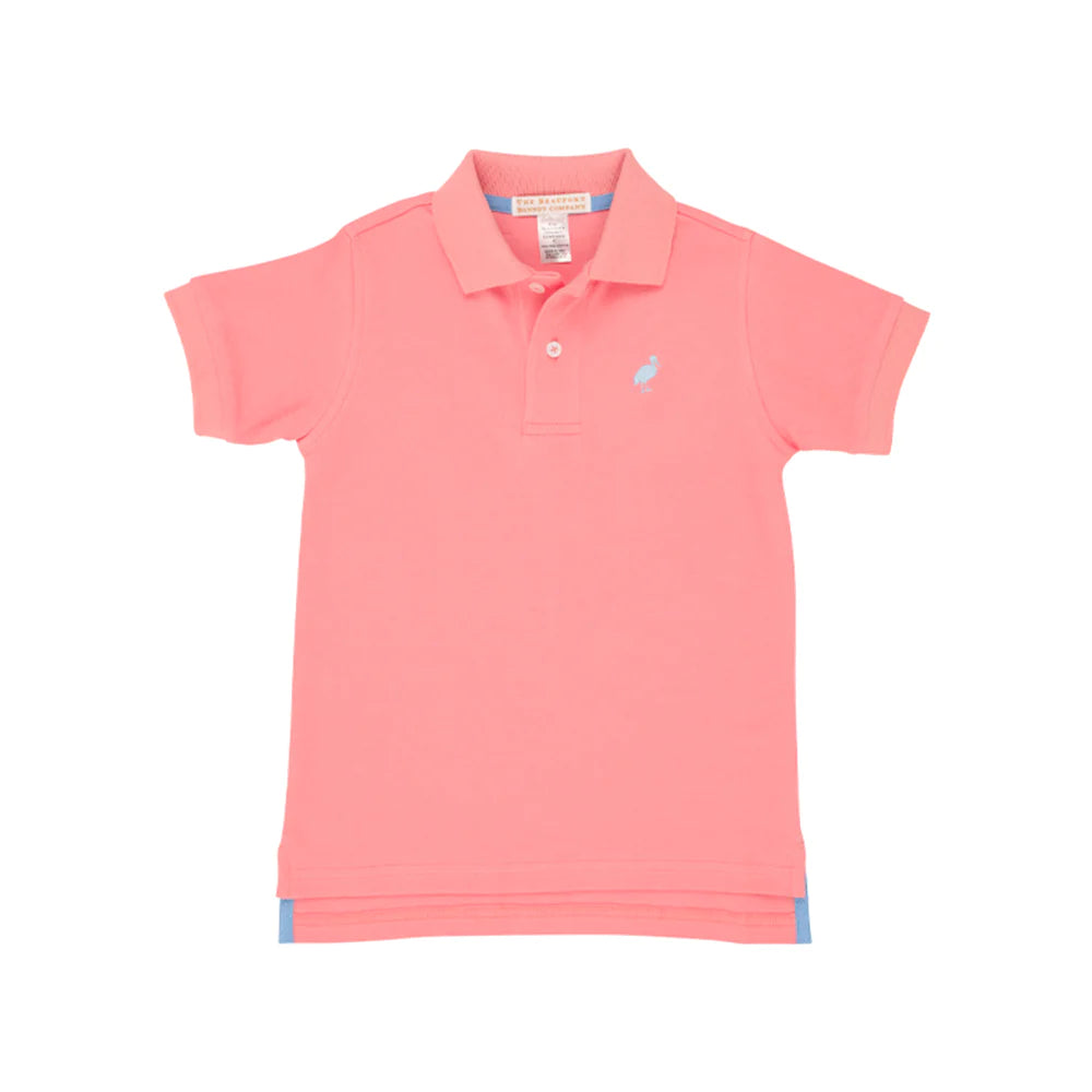 PRIM AND PROPER POLO SS - PARROT CAY CAROL/BEALESTREET BLUE