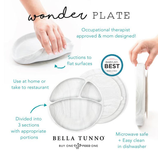 WONDER PLATE - MANY COLORS AND SAYINGS TO CHOOSE FROM